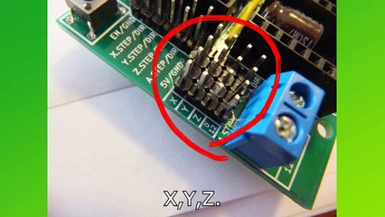 CNC Shield, Arduino, A4988, VRef (CONEXION) 4 Ejes
