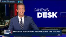 i24NEWS DESK | Xi, Trump discuss Korean, bilateral relations | Saturday, March 10th 2018