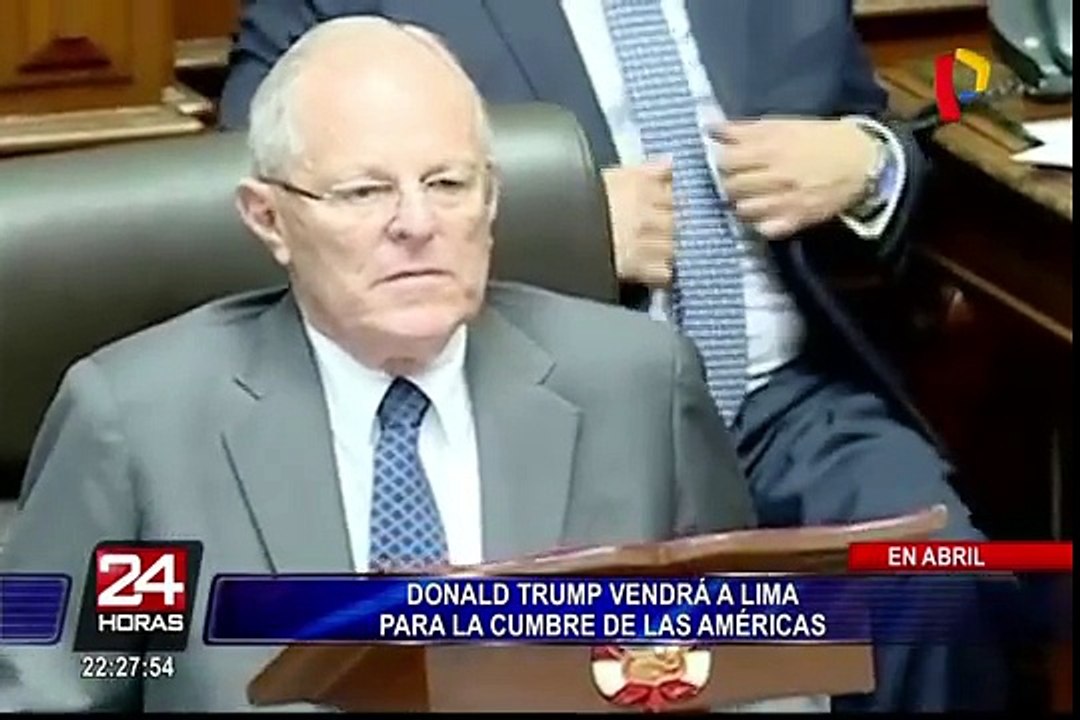 Donald Trump confirma su presencia en Lima para Cumbre de Las Américas