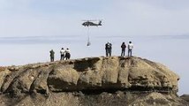 Army National Guard Airlifts Rare 70-Million-Year-Old Dinosaur Fossil