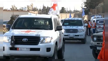 Salen los primeros combatientes y entra la primera ayuda en Guta Oriental