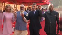 Macron begins official visit to India