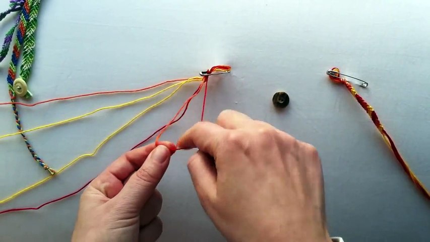 How to Make DIY Friendship Bracelets Beginners (Diagonal Pattern)