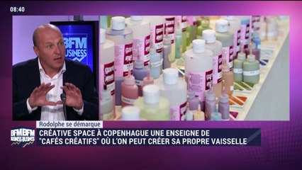 Rodolphe se démarque: Créative Space à Copenhague, une enseigne où l'on peut créer sa propre vaisselle - 10/03