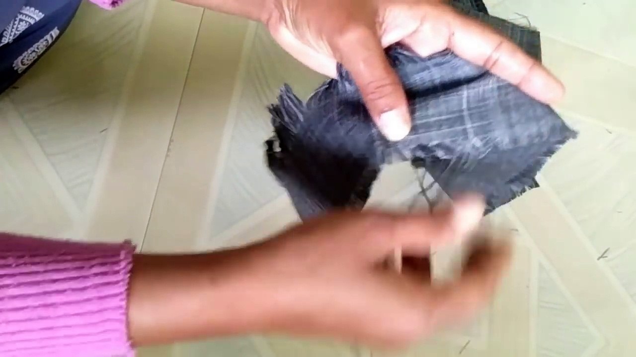 //Door/mat??Old??_Pant_Reuse?_8C_Old_Jeans?Recycle__7C_DIY??Wast_Pant_FTable_matt?+by_old_j Art world2020
