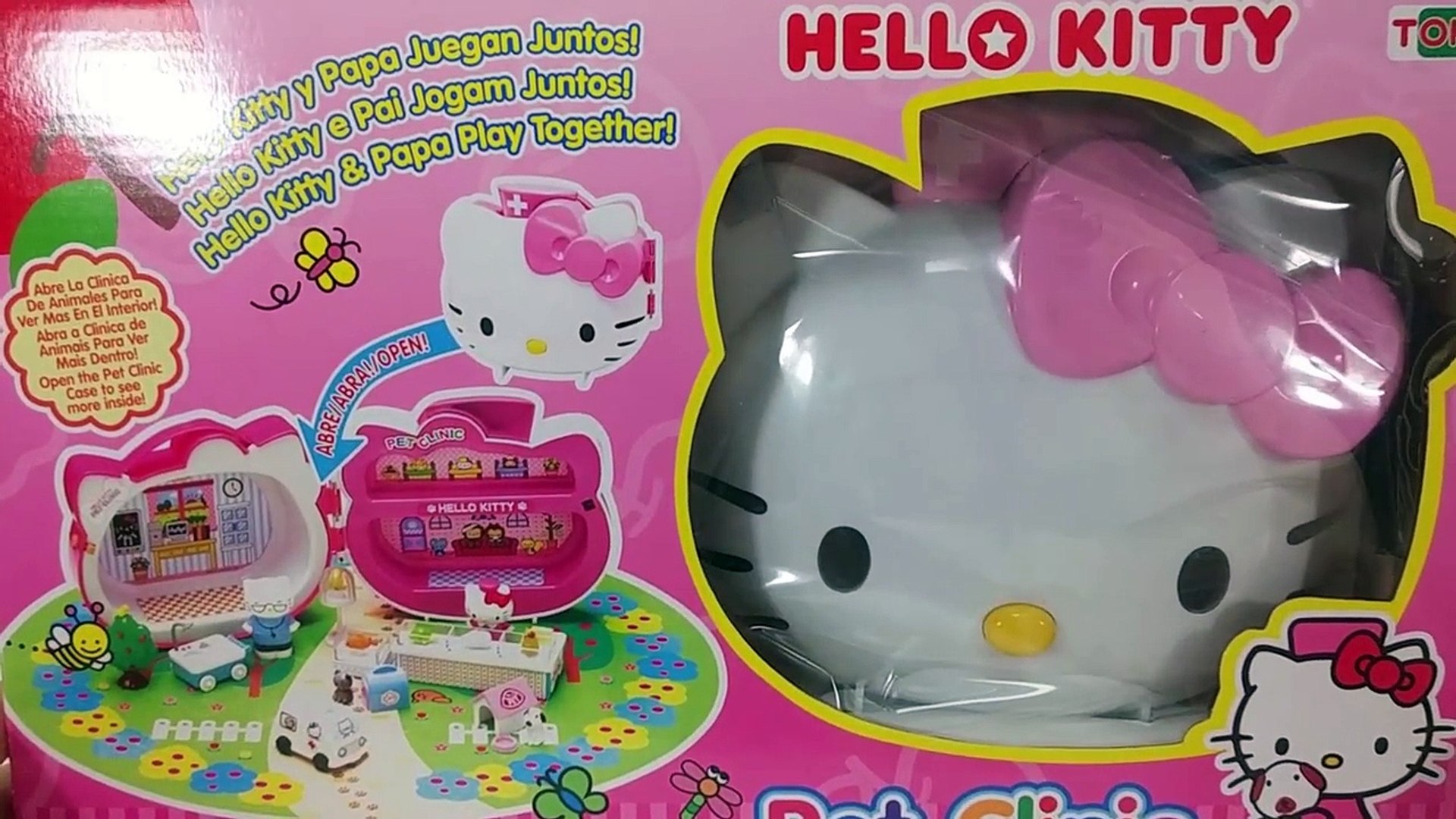 ⁣헬로키티 펫 클리닉 동물병원 병원놀이 뽀로로 장난감 인형놀이 Hello Kitty pet Animal Hospital Clinic Toys pororo