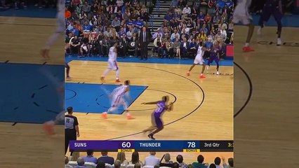 Russell Westbrook & Steven Adams Check on Terrance Ferguson's Injury After Knocking Him Out!
