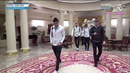 El Real Madrid rumbo a Ipurua para enfrentarse al Éibar