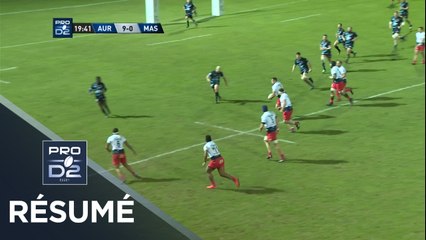 PRO D2 - Résumé Aurillac-Massy: 24-20 - J26 - Saison 2017/2018