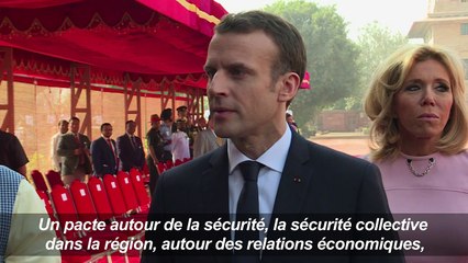 Macron en Inde pour "sceller un pacte fort" avec New Delhi