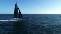 Sailing    | Maxi Banque-Populaire IX en vol   |  Bretagne Télé