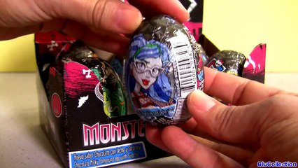 Monster High Surprise Eggs Unboxing same as Chocolate Kinder Huevos Sorpresa