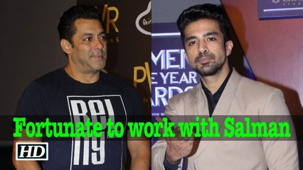 Fortunate to work with Salman Khan: Saqib Saleem