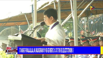 DILG at PDEA, mahigpit ang paalala kaugnay ng barangay at SK elections