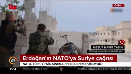 Erdoğan'dan NATO'ya çağrı: 'Çağırıyoruz niye Suriye'ye gelmiyorsun?'