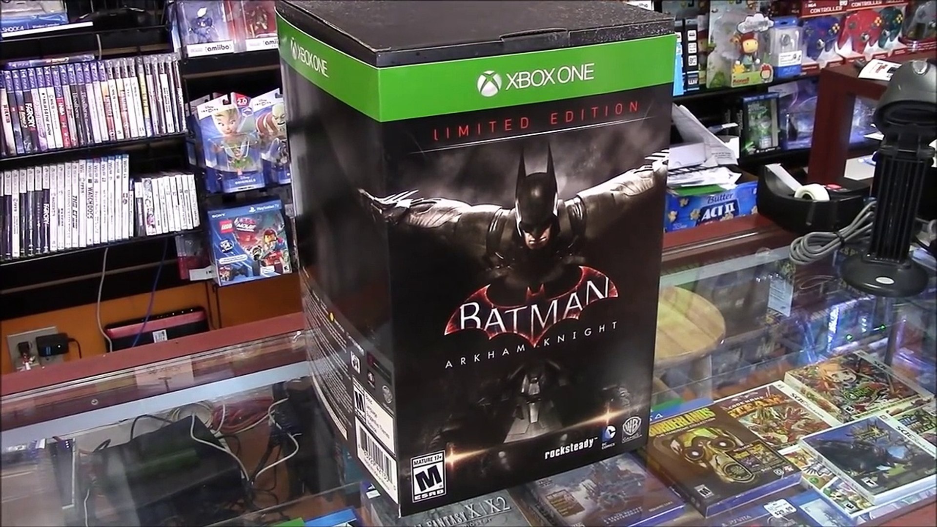 Batman: Arkham Knight Limited Edition (Xbox One) Unboxing!! - video  Dailymotion