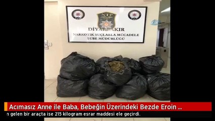 Acımasız Anne ile Baba, Bebeğin Üzerindeki Bezde Eroin Sakladı