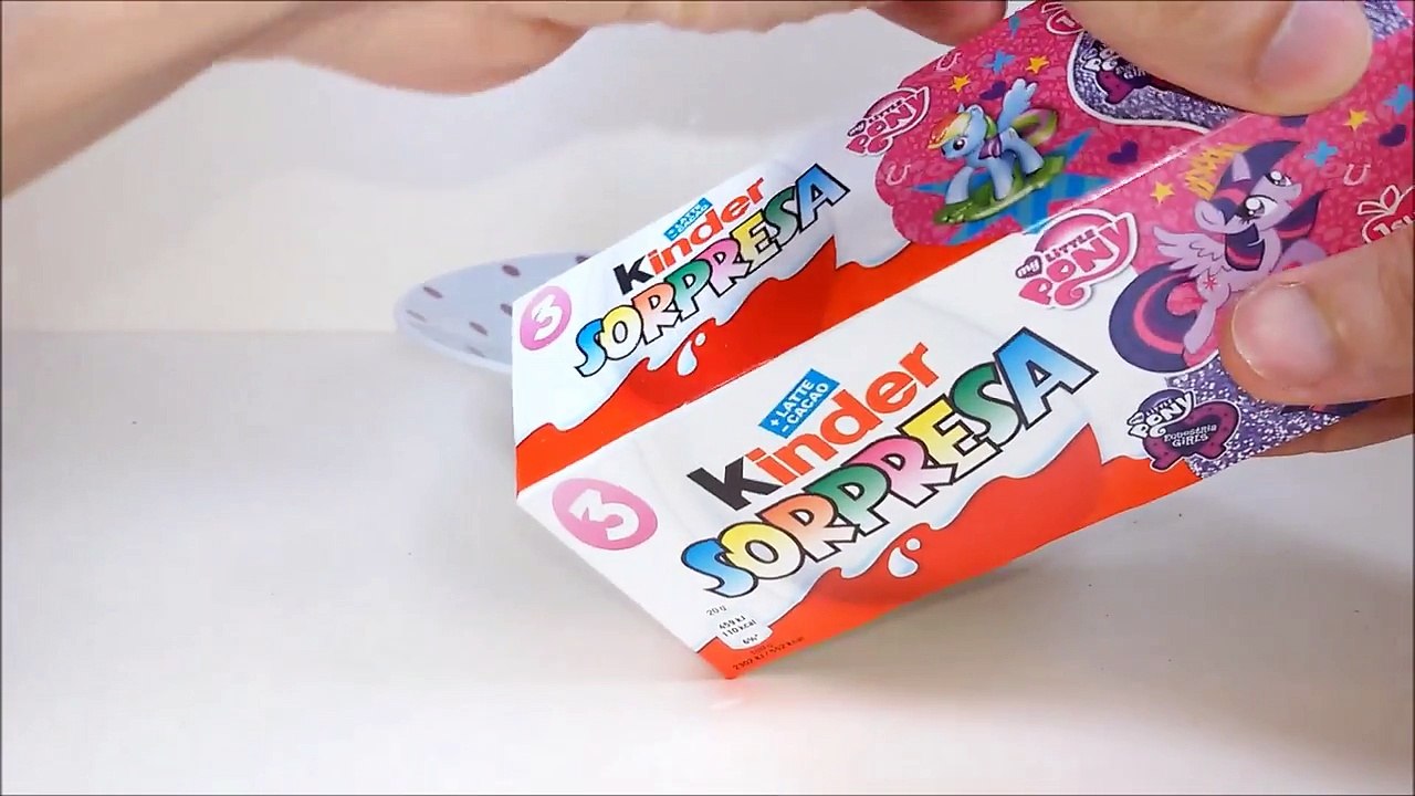 KINDER SORPRESA - MY LITTLE PONY UNBOXING E RECENSIONE OVETTI CON SORPRESA (ita)