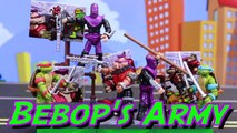 Teenage Mutant Ninja Turtles Classic Mega Bloks Bebop and Foot Soldier Find Sewer Lair Attack Raph