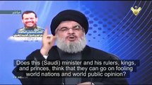 Hassan Nasrallah: Saudi Arabia's Wahhabi culture behind world terrorism