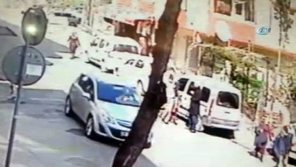 Kilitli arabayı 6 saniyede böyle çaldı