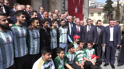 Bursa heyeti destek için Kilis'te