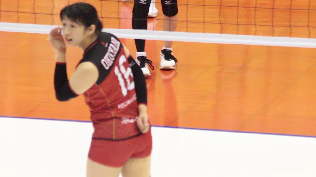 奥山優奈選手(Yuuna Okuyama)NECレッドロケッツ【2017V・サマーリーグ女子】...