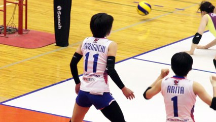 堀口あやか選手(Ayaka Horiguchi)PFUブルーキャッツ【2017V・サマーリーグ女子】2017.7.8-9ひたちなか市総合運動公園総合体育館