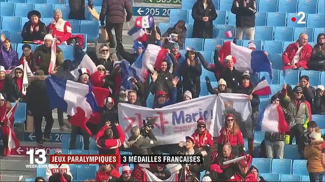 Jeux paralympiques : trois médailles françaises