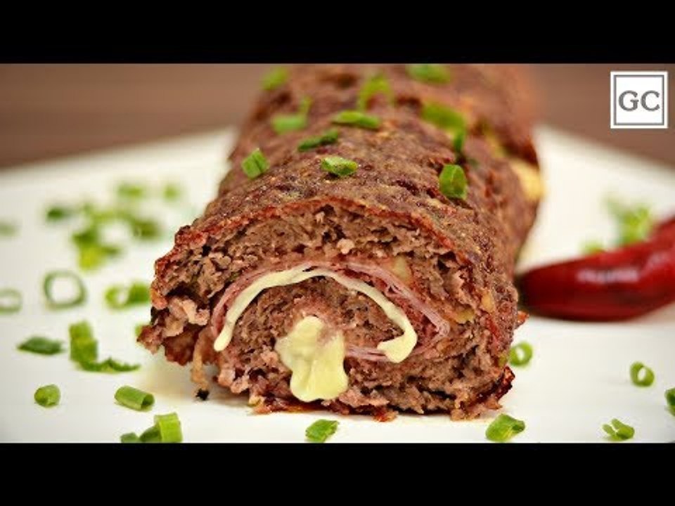 Rocambole de carne moída | Receitas Guia da Cozinha