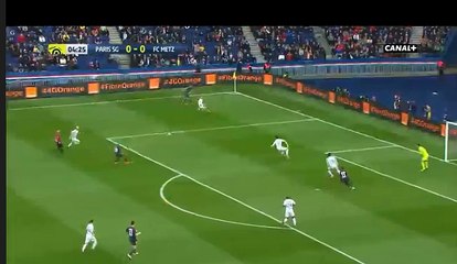 Meunier T.   Super  Goal  (1:0)  Paris Saint Germain - Metz
