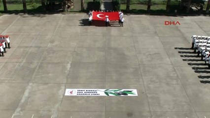 Osmaniye Öğrencilerden Zeytin Dalı Harekatına Koreografili Destek