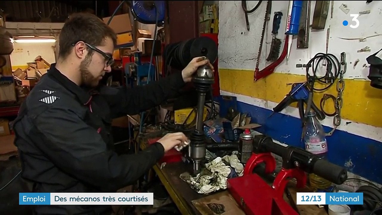 Emploi : des mécaniciens très courtisés