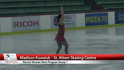 2018 Calgary Winter Invitational - Madison Kowaluk - Novice Women Short Program - Father David Bauer Arena