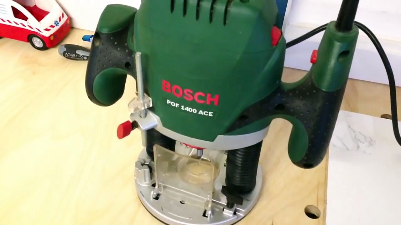 Bosch POF 1400 mit Festool Führungsschiene