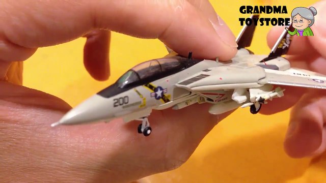 Unboxing TOYS Review_Demos - F14 Tomcat VF-84 Jolly Rogers World aircraft plane fighter jet
