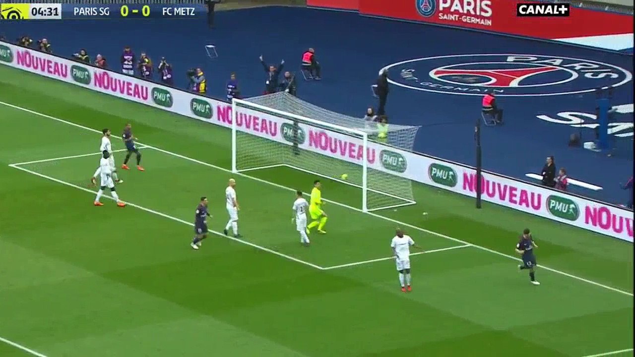Thomas Meunier Goal HD - Paris SG 1 - 0 Metz - 10.03.2018 (Full Replay)