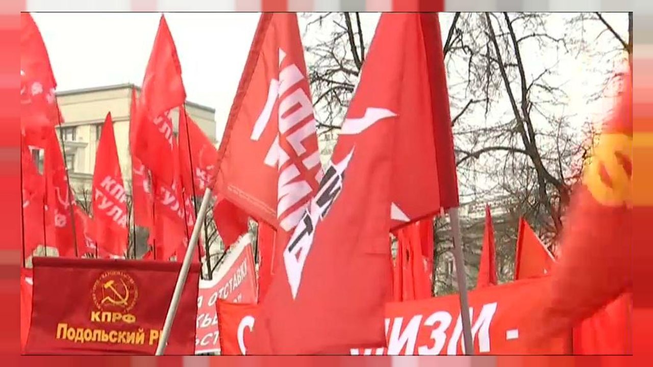 Russlands kommunisten machen in moskau wahlkampf