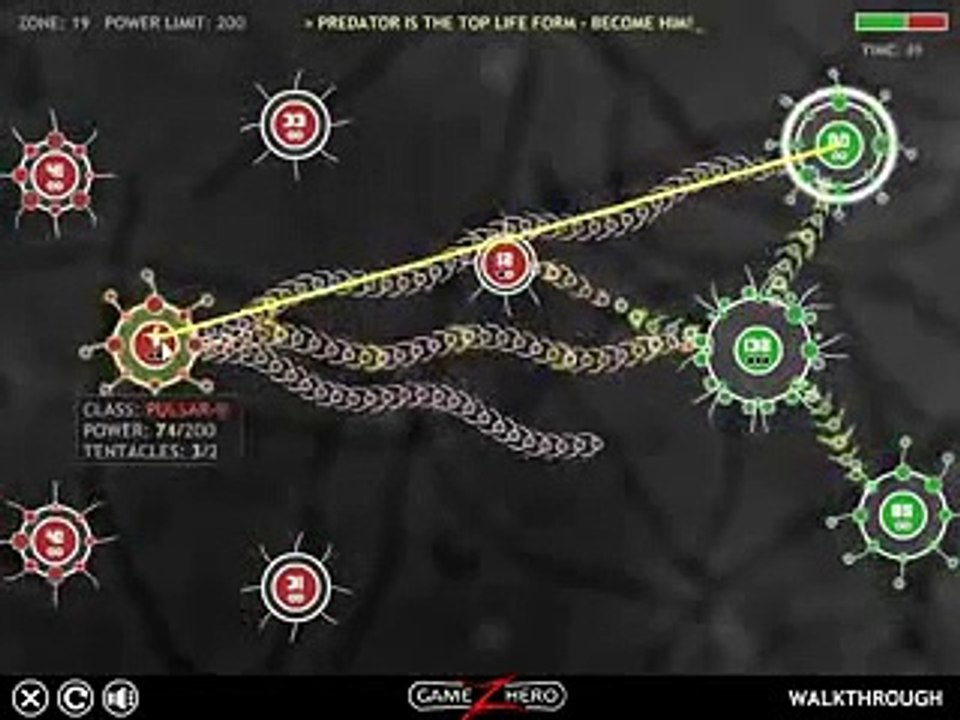 Tentacle Wars. Walkthrough 17-20