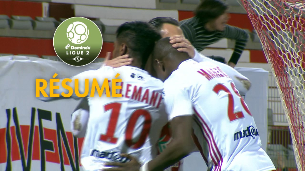 AC Ajaccio - Quevilly Rouen Métropole (2-0)  - Résumé - (ACA-QRM) / 2017-18