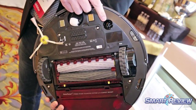 CES 2017 | iRobot Roomba 980 WiFi Robot Demonstration | 900 Series Robotic Vacuum | Smart Review