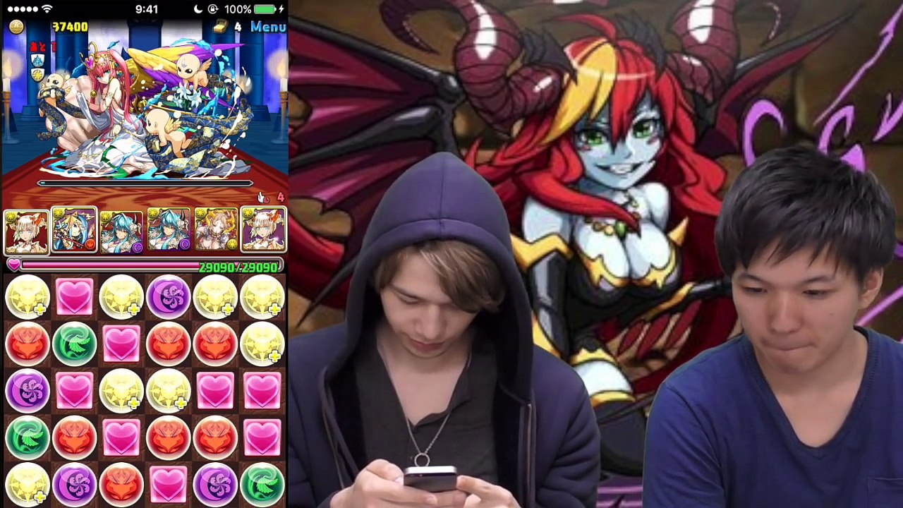 【パズドラ】ヘラ(+297)降臨 初見 LUKA ミルPT