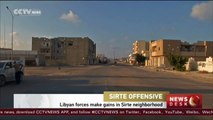 Libyan forces make gains against ISIL in Sirte
