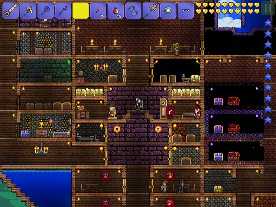 Terraria ios 1.2 | Coin farm tutorial (infinite money!)