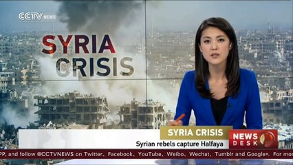 Syrian rebels capture strategic Syrian town of Halfaya