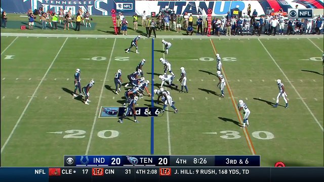 2016 - Marcus Mariota converts another third down pass to Delanie Walker