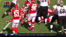 2016 - Ron Parker punches ball out of Mark Ingram's hands