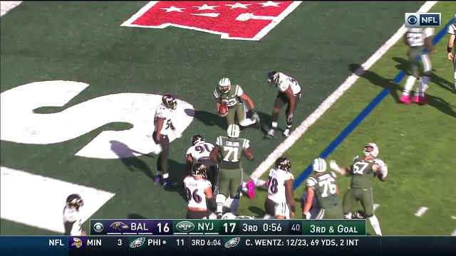 2016 - Matt Forte cuts into end zone for 1-yard touchdown