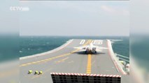 Chinese fighter pilots complete aircraft carrier training