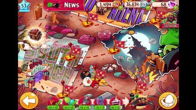 Angry Birds Epic: Bomb Unlocked New Helm (Elite Pirate) Epics Anniversary Party HAPPY BIRTHDAY 2